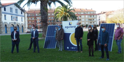Nace la comunidad energética Egutera en el municipio guipuzcoano de Zumaia