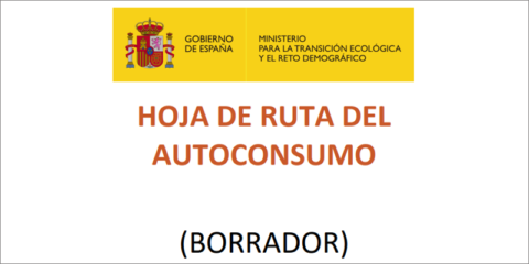 Abierta a consulta pública la Hoja de Ruta del Autoconsumo para impulsar su despliegue masivo