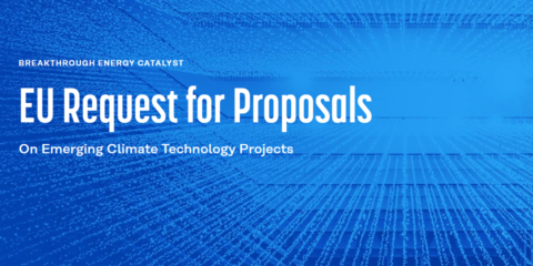 La asociación UE-Catalyst lanza una solicitud de propuestas de proyectos pioneros de tecnología verde