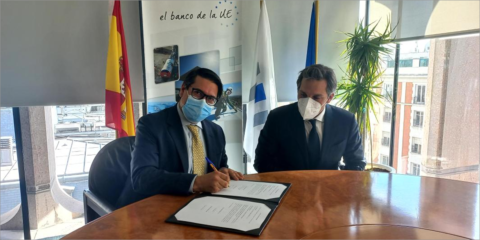 El BEI firma una alianza para cofinanciar 430 MW de capacidad renovable en España y Portugal