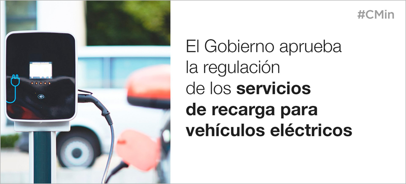 Real Decreto que regula los servicios de recarga de vehículos eléctricos