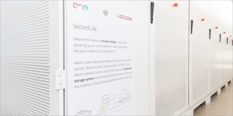 El proyecto Second Life incorpora baterías de VE recicladas en la central térmica de Melilla