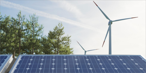 La ULE estudia la viabilidad de integrar paneles solares en plantas eólicas para aumentar su eficiencia