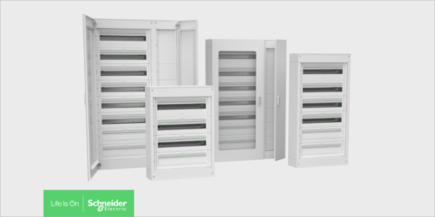 Envolventes PrismaSET S de Schneider Electric para cuadros de distribución de hasta 160 A