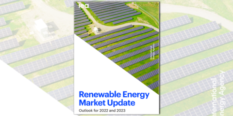 El mercado de energía renovable mundial agregó en 2021 un récord de 295 GW de nueva potencia