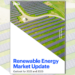 El mercado de energía renovable mundial agregó en 2021 un récord de 295 GW de nueva potencia