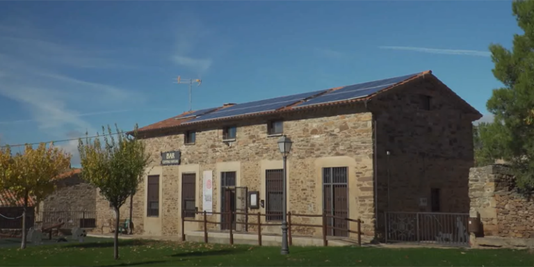 instalación fotovoltaica en Castilfrío de la Sierra