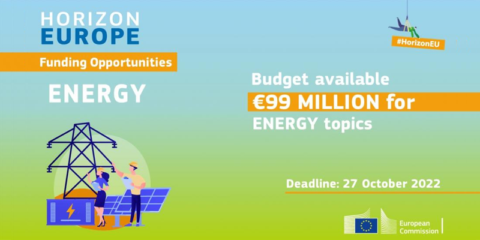 El programa Horizonte Europa 2021-2022 lanza nuevas convocatorias para proyectos de energía