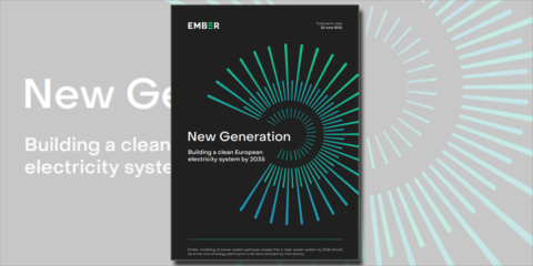Un informe muestra el camino para crear un sistema eléctrico europeo limpio para 2035