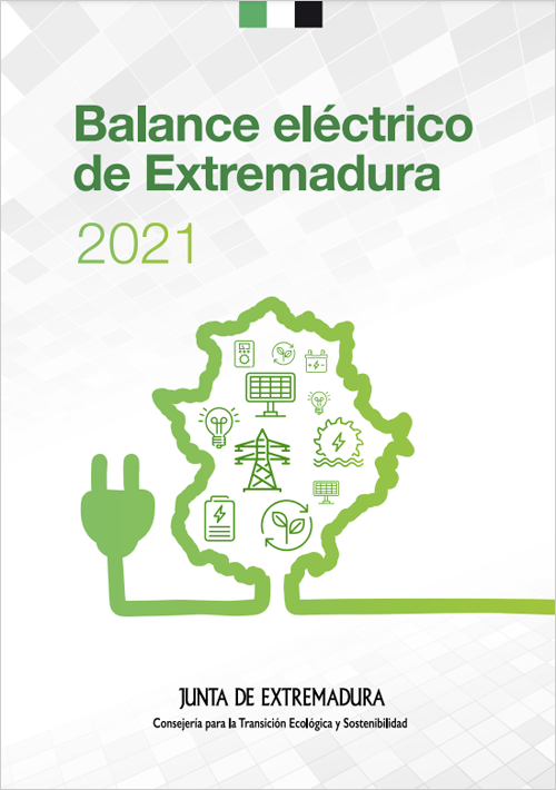 Portada Balance de energía eléctrica de Extremadura en 2021 