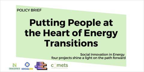 Los proyectos europeos Newcomers, SocialRES, Comets y Sonnet muestran el camino para la innovación social en energía