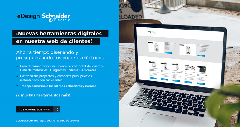 Schneider Electric actualiza eDesign, la herramienta digital para el diseño  de cuadros eléctricos • SMARTGRIDSINFO