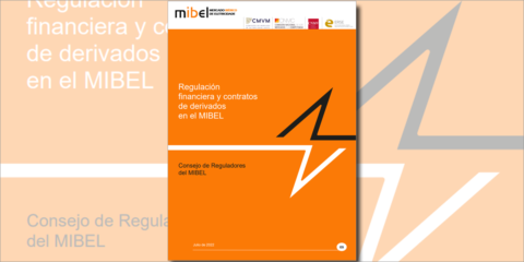 Documento del CR MIBEL sobre regulación financiera de contratos de derivados sobre la electricidad