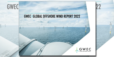 La capacidad de energía eólica marina conectada a red se triplicó de 2020 a 2021, según GWEC