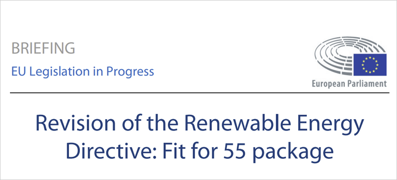 revisión de la Directiva de energías renovables