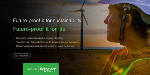 Schneider Electric presenta ‘Partnering for Sustainability’ para descarbonizar la economía