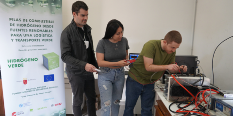 La UPCT desarrolla una pila de hidrógeno con tecnología de cátodo abierto y una potencia de 1 kW