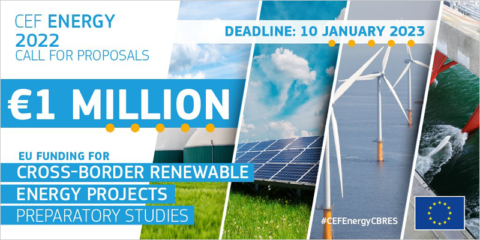 Nueva convocatoria para estudios preparatorios de proyectos transfronterizos de renovables