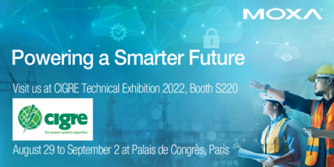 Moxa mostró en Cigré 2022 su cartera de conectividad en red y ciberseguridad en subestaciones