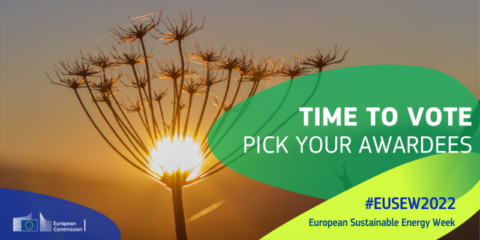 Los Premios Europeos de Energía Sostenible abren la votación pública de los candidatos seleccionados
