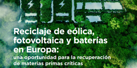 El reciclaje de las instalaciones renovables impulsa la independencia energética, según un informe