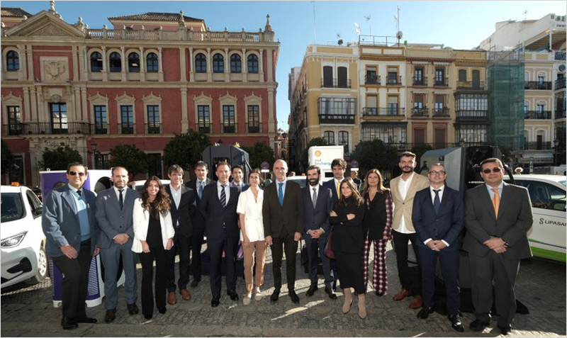 red de recarga de vehículos eléctricos de Sevilla