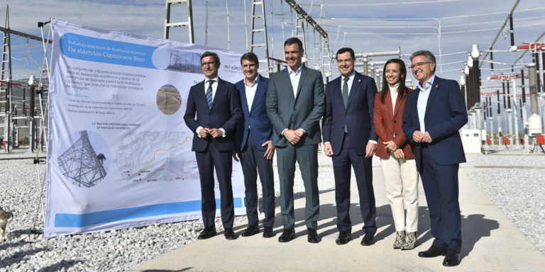 Red Eléctrica pone en servicio el tramo eléctrico Caparacena-Baza, clave para el desarrollo económico de Andalucía Oriental