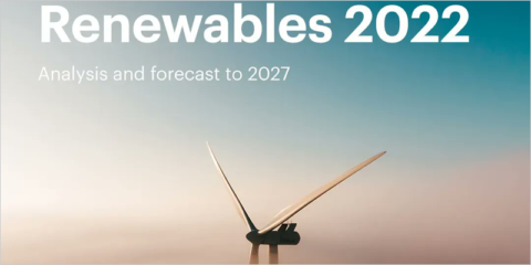 La IEA pronostica que la capacidad de energía renovable en el mundo casi se duplicará en cinco años