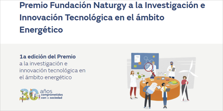 Premio Fundación Naturgy a la investigación e innovación tecnológica en el ámbito energético