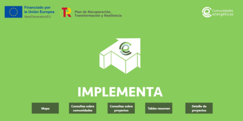 El IDAE publica el mapa de comunidades energéticas con los primeros 43 proyectos