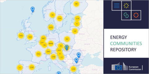 El Repositorio de Comunidades Energéticas lanza un mapa con iniciativas de toda Europa