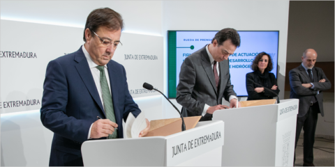 Acuerdo para el desarrollo de infraestructuras de hidrógeno renovable en Extremadura