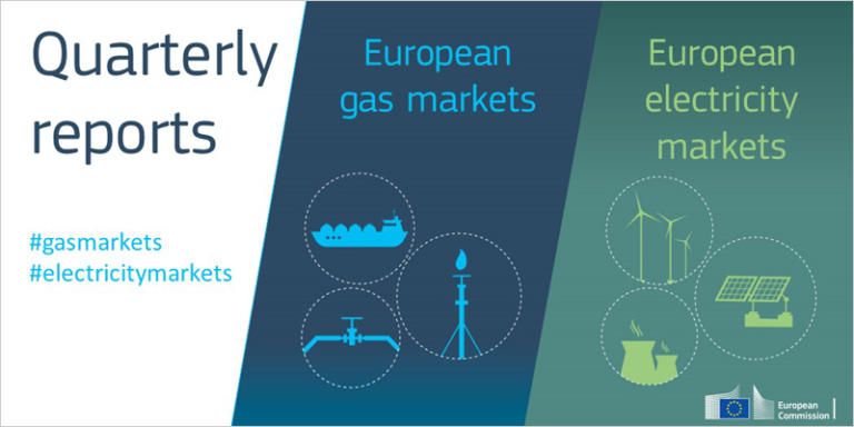 La Comisión Europea ha publicado los informes del mercado eléctrico y de gas del tercer trimestre de 2022.