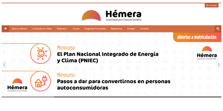 Hémera, la Escuela Digital para la Transición Energética