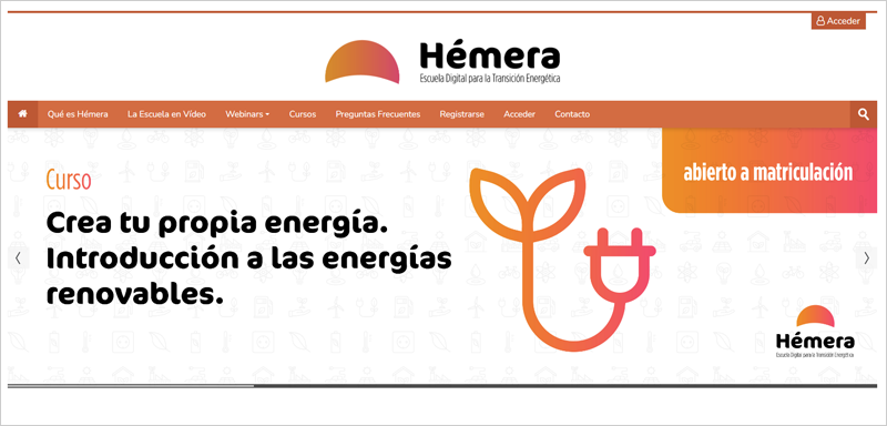 Hémera, la Escuela Digital para la Transición Energética