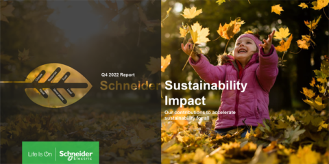 Schneider Electric amplió el acceso a electricidad sostenible a 5,5 millones de personas en 2022
