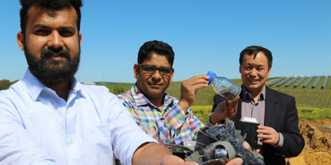 Investigadores australianos inventan un proceso que extrae silicio de residuos solares para crear baterías