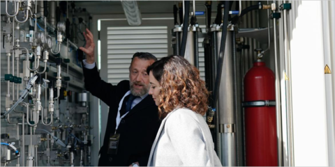 Coslada acoge una planta de producción y suministro de hidrógeno para el transporte público
