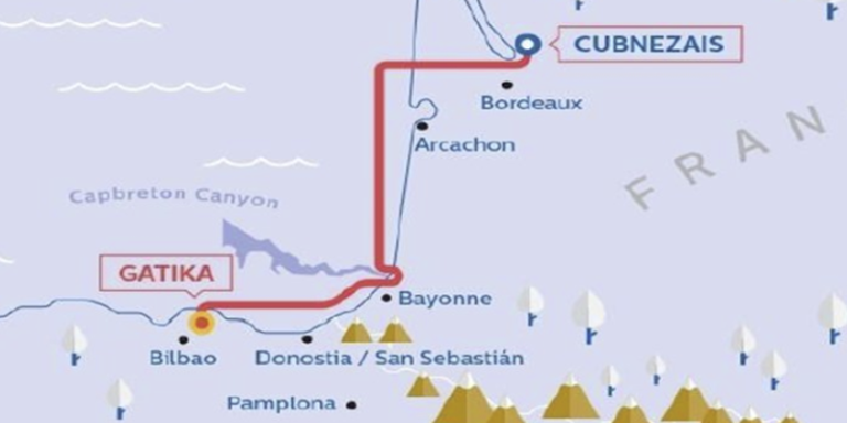 interconexión eléctrica Golfo de Vizcaya
