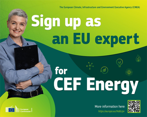 Convocatoria expertos para CEF Energy.