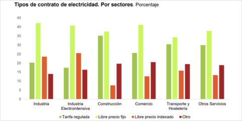 Más del 40% de los negocios espera que los precios de la electricidad suban en 2023, según el INE