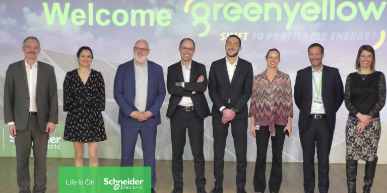 Colaboración Schneider Electric y GreenYollow.