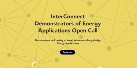 Convocatoria abierta del proyecto InterConnect para demostradores de aplicaciones energéticas