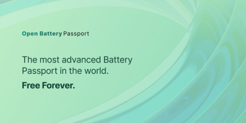 Open Battery Passport, pasaporte de acceso abierto para cumplir con las regulaciones sobre baterías