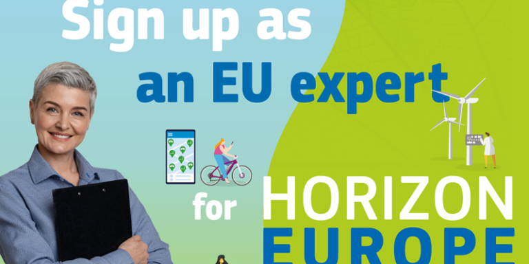 Convocatoria de expertos de Horizon Europe