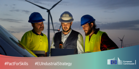 Nueva asociación de habilidades a gran escala para las industrias de gran consumo energético en la UE