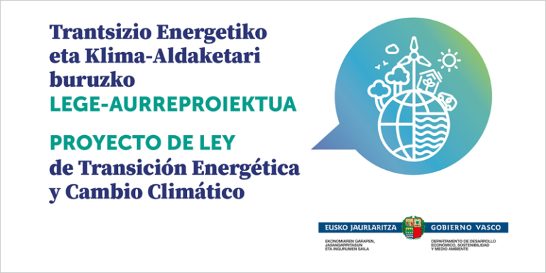 proyecto de Ley de Transición Energética y Cambio Climático de Euskadi