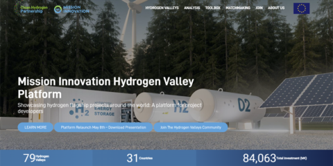 La Plataforma Hydrogen Valleys se actualiza con nuevos proyectos de Valles del Hidrógeno