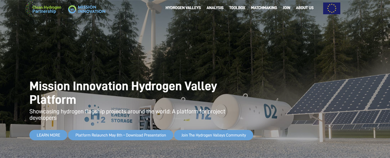 Plataforma Hydrogen Valleys 
