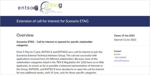 La convocatoria del grupo ‘Scenarios ETAG’ busca partes interesadas en categorías específicas